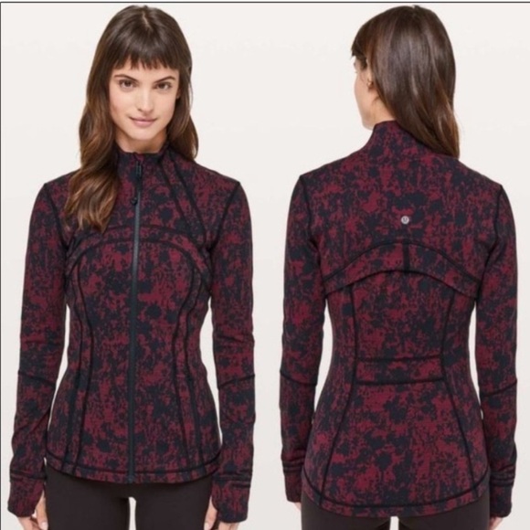 Lululemon Define Jacket Scatter Blossom Womens Size 6 - Picture 1 of 16